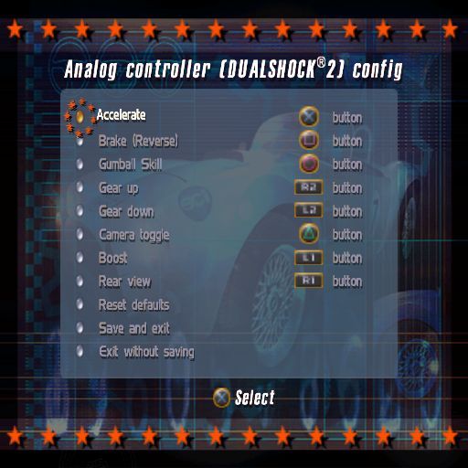 Gumball 3000 screenshot 4 for Playstation 2